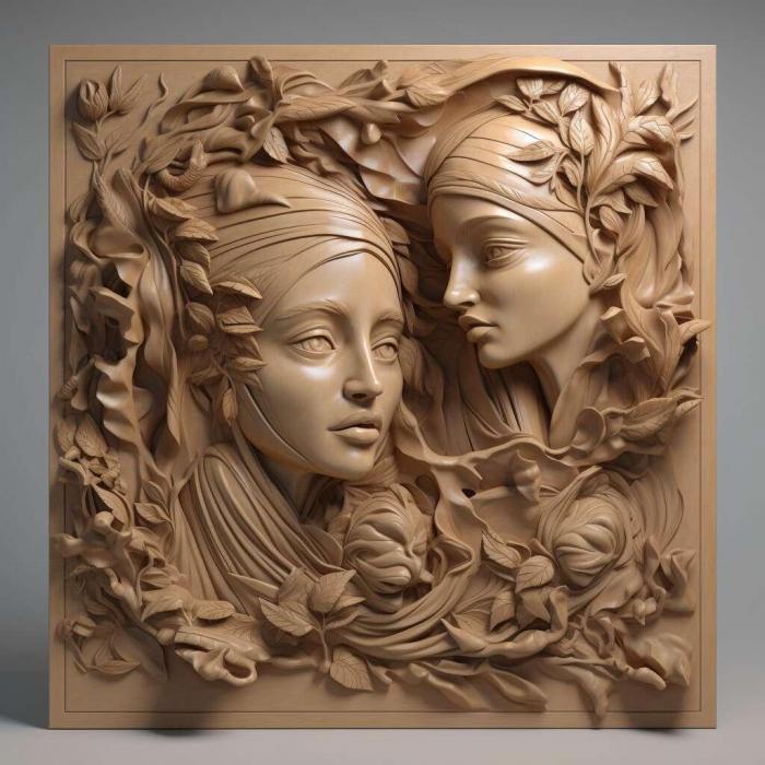 نموذج ثلاثي الأبعاد لآلة CNC 3D Art 